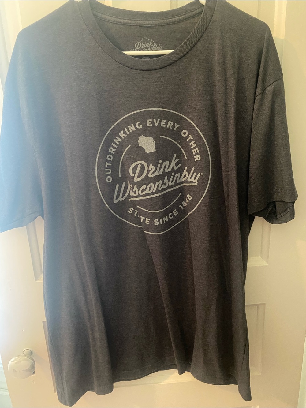 Women’s Charcoal Graphic Tee